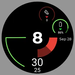Minimal Watch face — Android app icon