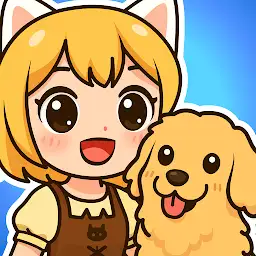 Pet House - Cat Dog Care Games — Android game icon