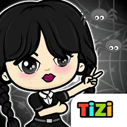 Tizi Wednesday Dress Up Games — Android game icon