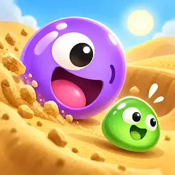 Dig Dig Yum: Sand Puzzle — Android game icon