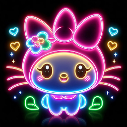 Neon Draw - Glow Art Drawing — Android app icon
