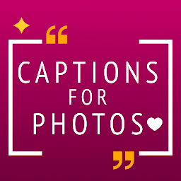 Captions for Photos — Android app icon