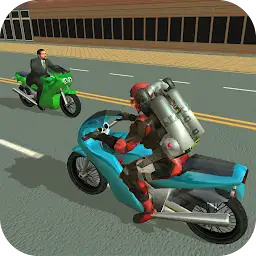 Jetpack Hero Miami Crime — Android game icon