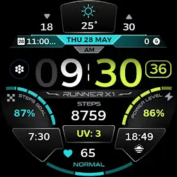 OMG - Runner X1 Watch Face — Android app icon