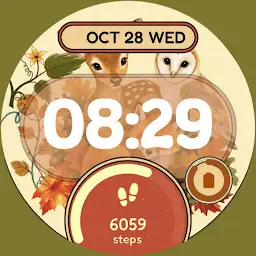 Rustic Autumn Watch Face — Android app icon