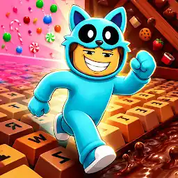 Keyboard Obby: Candy Escape — Android game icon
