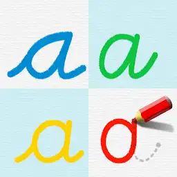 LetraKid Cursive: Kids Writing — Android game icon