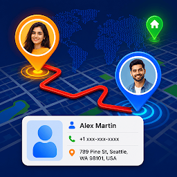 Phone Number Tracker — Android app icon