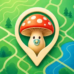 皮皮蘑菇 — Android app icon