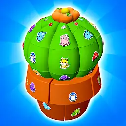 Stickerdom 3D — Android app icon