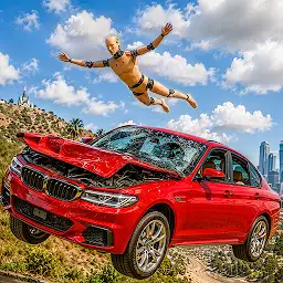 Crazy Car Crash Simulator 3d — Android game icon