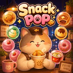 Snack Pop: Bubble Shooter — Android game icon