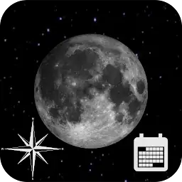 Moon Phase Calendar — Android app icon