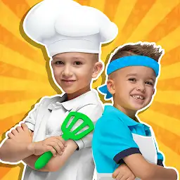 Vlad and Niki: Kids Cafe — Android app icon