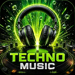 Techno Music Beat Maker — Android app icon