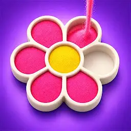 Sand Draw Fill — Android game icon