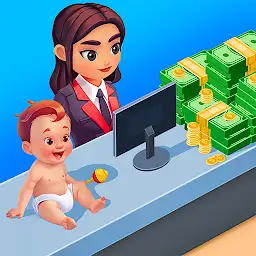 Idle Daycare Tycoon - Rich Me — Android game icon