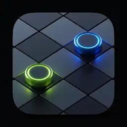 Qavex Checkers: Classic Board — Android game icon
