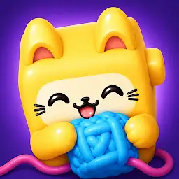 Meow Bounce: Yarn Flow — Android game icon
