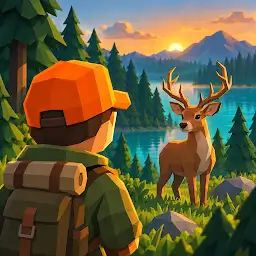 Tiny Hunter: Hunting & Fishing — Android game icon