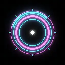 Neon Beats PULSE — Android game icon