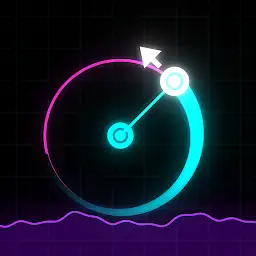 Neon Valley ORBIT — Android game icon