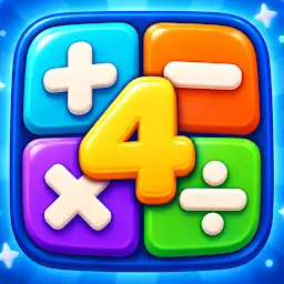 Fourmath: Math Puzzle — Android game icon