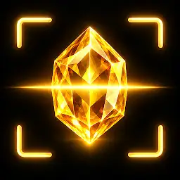 Rock Identifier: Gem & Crystal — Android app icon