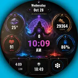 A044 Mystical Magic Watchface — Android app icon