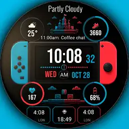 A051 Game Console watchface — Android app icon