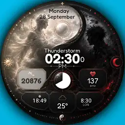 A166 dualism watchface — Android app icon