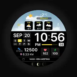 SamWatch Weather Simple 4 — Android app icon