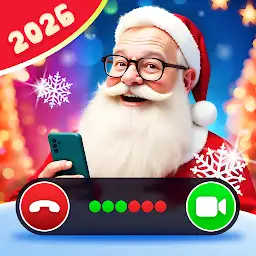Call Santa Claus & Prank Call — Android app icon