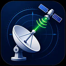 Satellite Finder: Dish Pointer — Android app icon