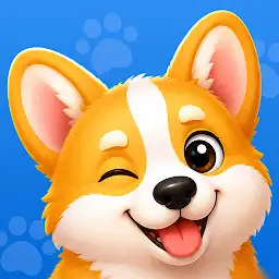 Corgi Flow: Color Line Puzzle — Android game icon