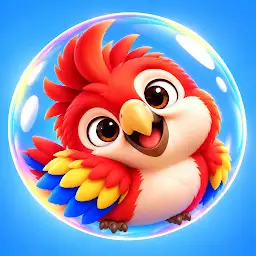 Bubble Bird: Color Match — Android game icon