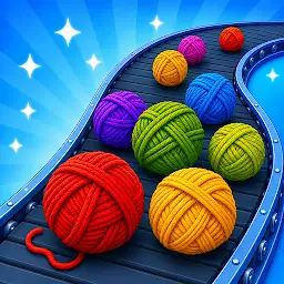 Yarn Rush: Color Sort — Android game icon