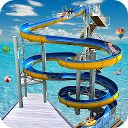Water Park Slide Surfers Games — Android game icon