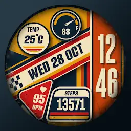 [69D] PRINTART watch face — Android app icon