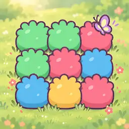 Bloom Hue Meadow: Color Puzzle — Android game icon