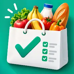 Grocery & Shopping List — Android app icon
