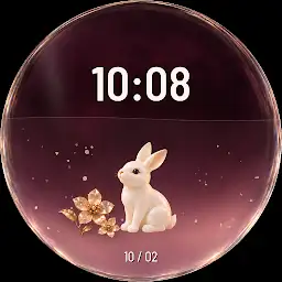 SoGood Glitter Watch Face — Android app icon