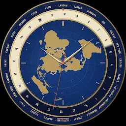 SoGood 24 Cities World Time — Android app icon