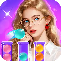 Romantic Sphere Ball Sorting — Android game icon