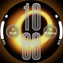 Weather Glow - Watch face — Android app icon