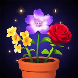 Magic Flowerpots- sorting game — Android game icon
