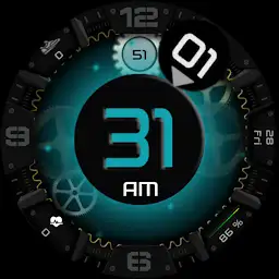 [SSP] Gear Digital Watch Face — Android app icon