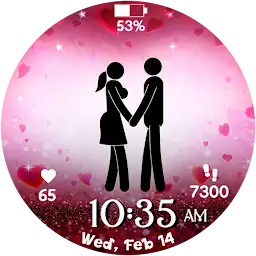 Lovers Watchface — Android app icon