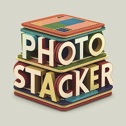 Photo Stacker — Android app icon