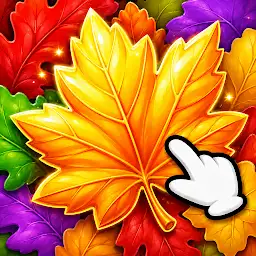Merge Leaf: Autumn Vibe — Android game icon